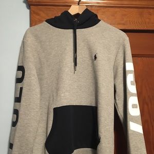 COLOR BLOCK POLO BY RALPH LAUREN HOODIE